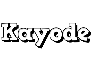 Kayode snowing logo