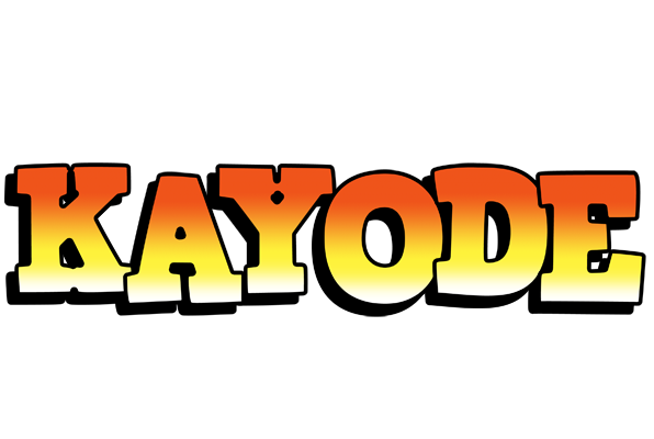 Kayode sunset logo