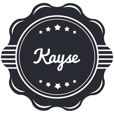 Kayse badge logo