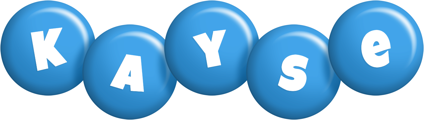 Kayse candy-blue logo