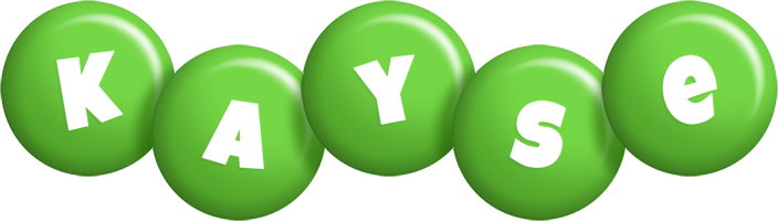 Kayse candy-green logo