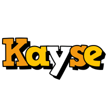 Kayse cartoon logo