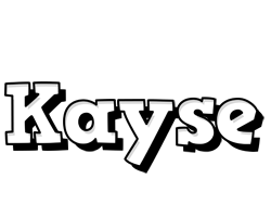 Kayse snowing logo