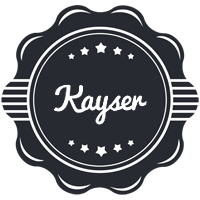 Kayser badge logo