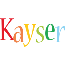 Kayser birthday logo