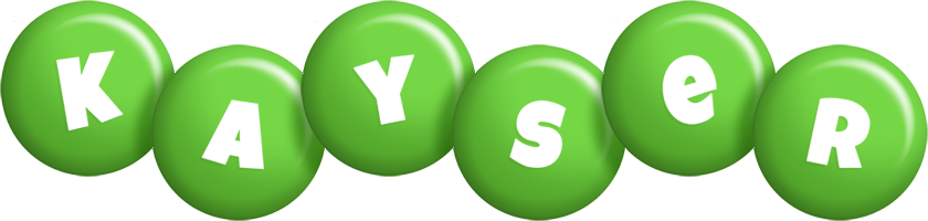 Kayser candy-green logo