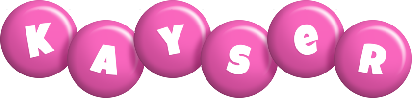Kayser candy-pink logo