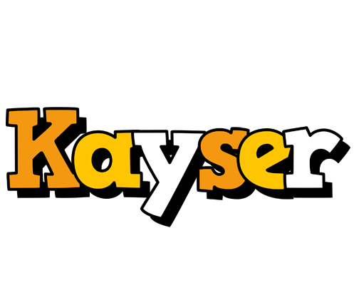 Kayser cartoon logo