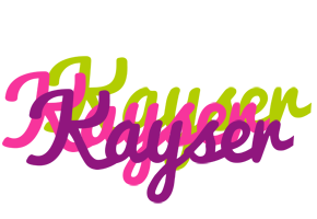 Kayser flowers logo