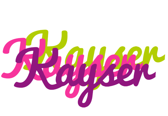 Kayser flowers logo
