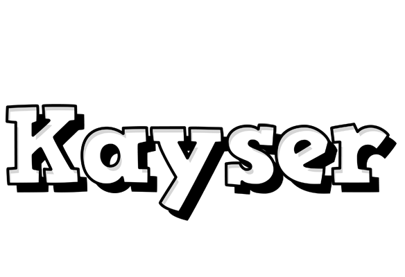 Kayser snowing logo