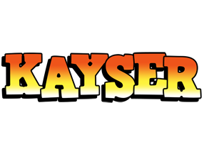 Kayser sunset logo