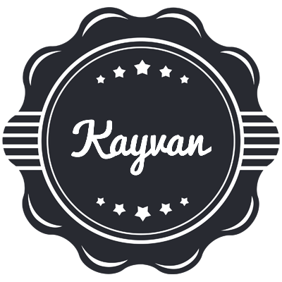 Kayvan badge logo