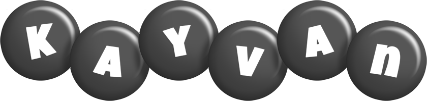 Kayvan candy-black logo