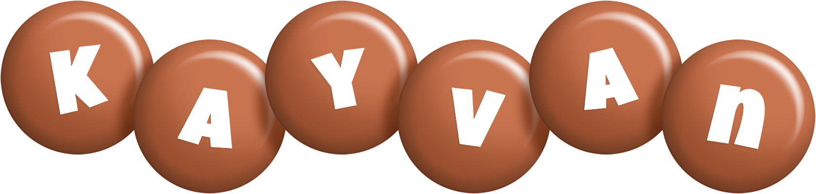 Kayvan candy-brown logo