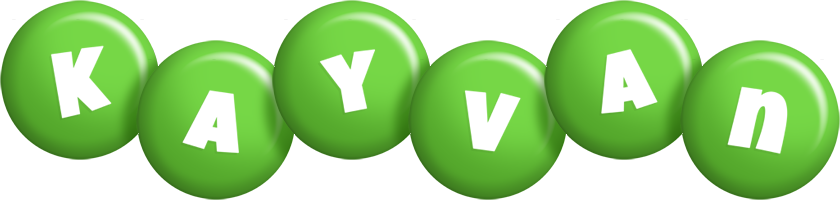 Kayvan candy-green logo