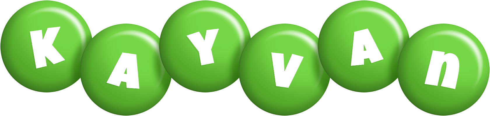 Kayvan candy-green logo