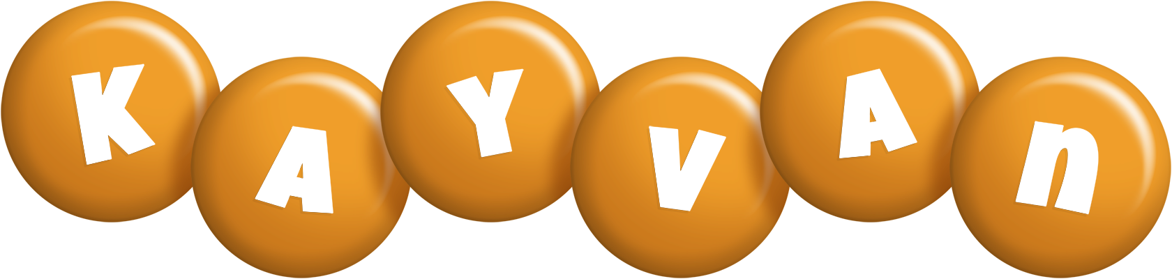 Kayvan candy-orange logo
