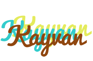 Kayvan cupcake logo