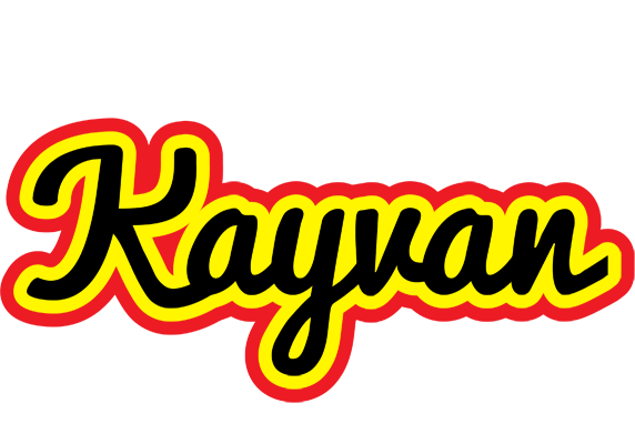 Kayvan flaming logo