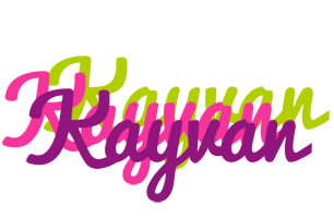 Kayvan flowers logo