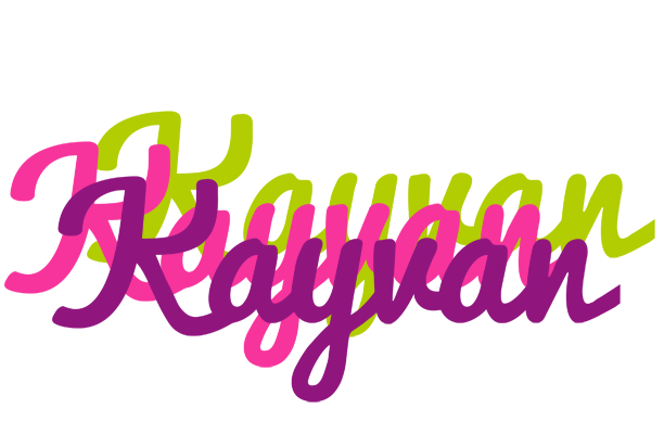 Kayvan flowers logo