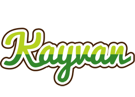 Kayvan golfing logo