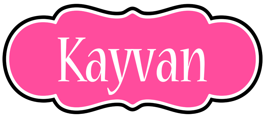 Kayvan invitation logo