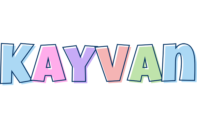 Kayvan pastel logo