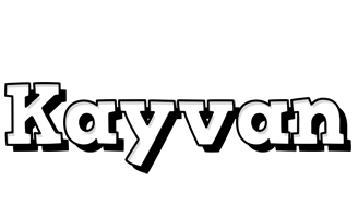 Kayvan snowing logo