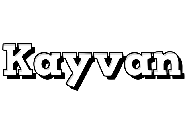 Kayvan snowing logo