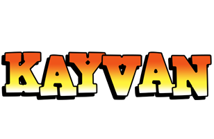 Kayvan sunset logo