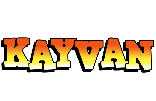 Kayvan sunset logo