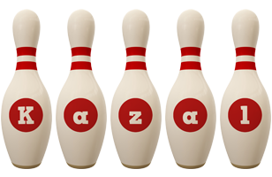 Kazal bowling-pin logo