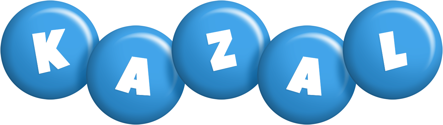 Kazal candy-blue logo