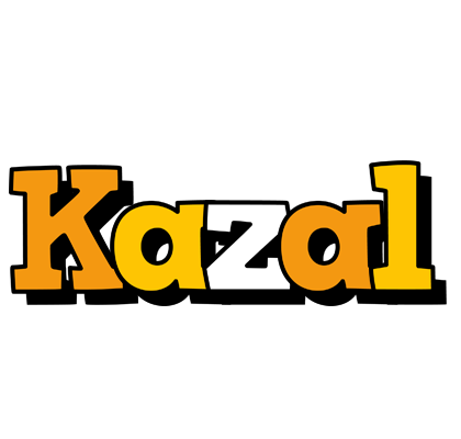 Kazal cartoon logo