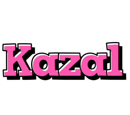 Kazal girlish logo