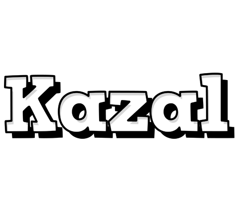 Kazal snowing logo