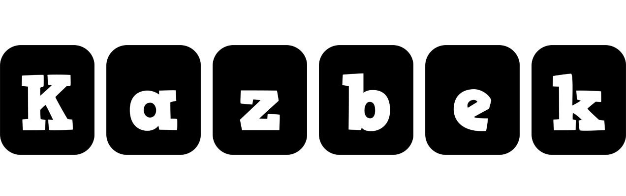 Kazbek box logo