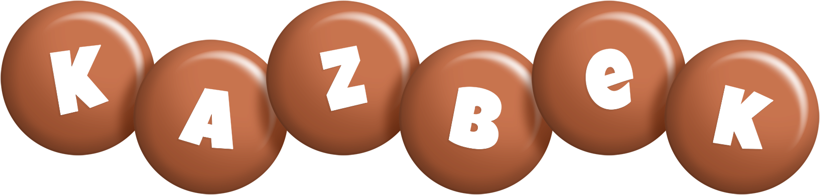 Kazbek candy-brown logo