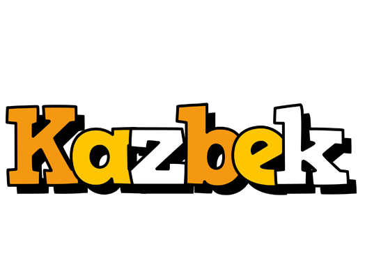 Kazbek cartoon logo
