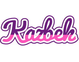 Kazbek cheerful logo