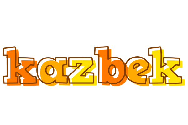 Kazbek desert logo