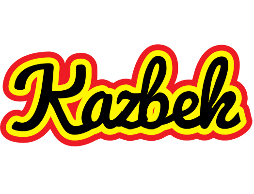 Kazbek flaming logo