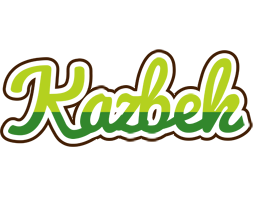 Kazbek golfing logo