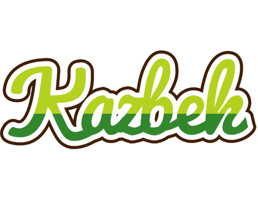 Kazbek golfing logo