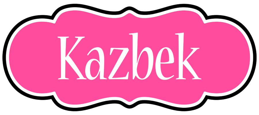 Kazbek invitation logo