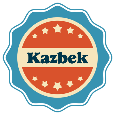 Kazbek labels logo