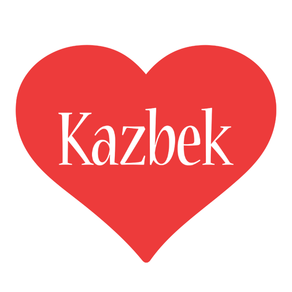 Kazbek love logo
