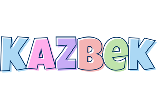 Kazbek pastel logo